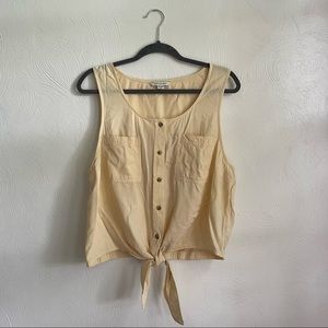 American Eagle Button Up Tank